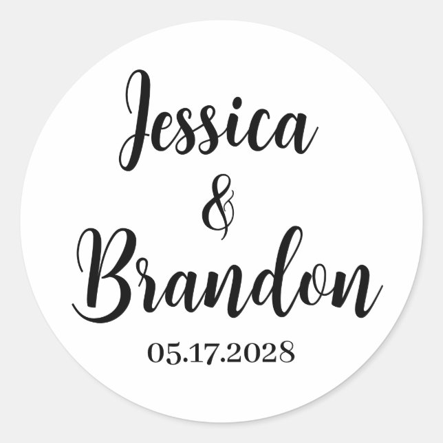 Custom Wedding Sticker WBL-02_rdv1 (Front)
