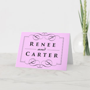 Custom Wedding Thank You Cards