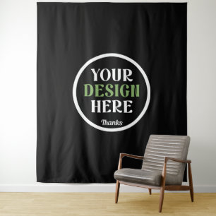 Custom Wedding Thank You Celebration Design Tapestry