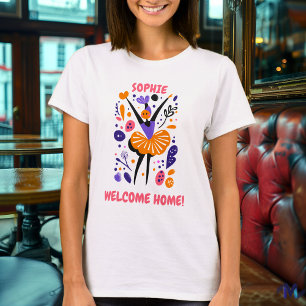 Custom Welcome Home Ballerina T-Shirt