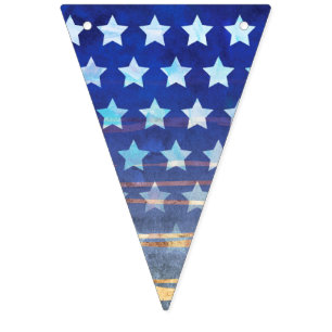 Custom Welcome Home Stars Stripes Bunting Bunting