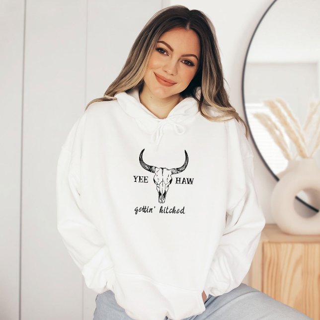 Custom Western Wedding Bachelorette Party Group Hoodie (Creator Uploaded)