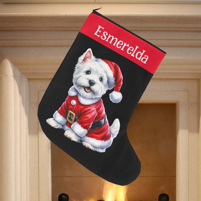 Custom Westie Christmas Stocking (Creator Uploaded)