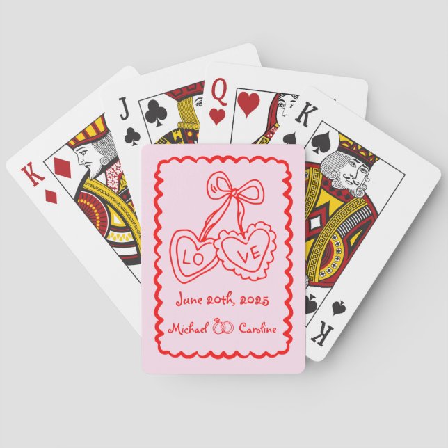 Custom Whimsical Playing Cards (Back)