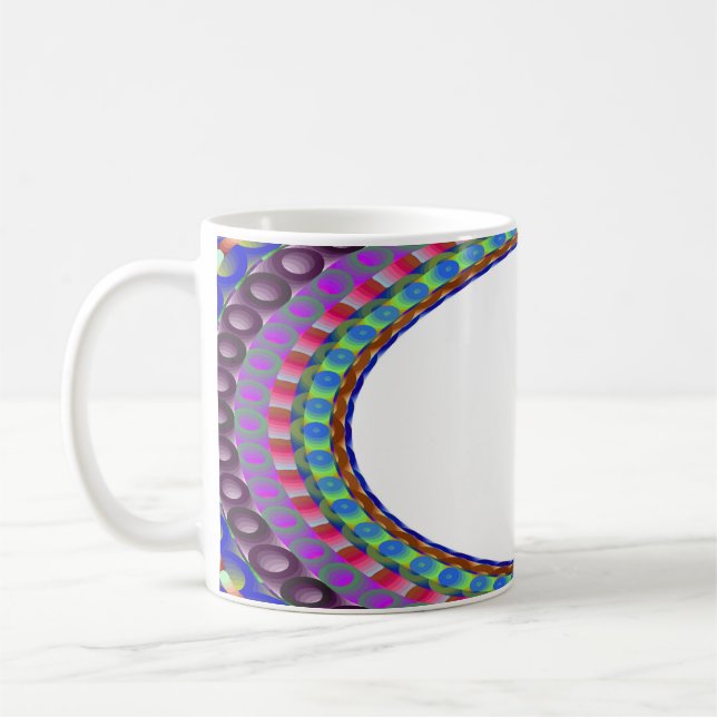 Custom White Centre A5 Coffee Cup (Left)