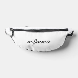 Custom White Handbag for Mum Bum Bags