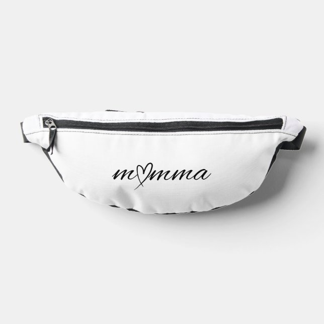 Custom White Handbag for Mum Bum Bags (Lay Down)