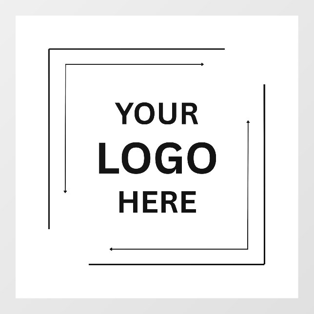 Custom White Square | Business Logo (Sheet)