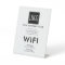 Custom WiFi Pedestal Sign – Business Logo