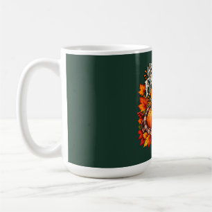 Custom Wild Autumn Pumpkin Coffee Cosy Fall Mug