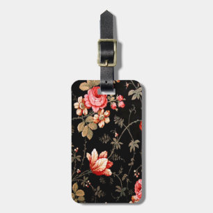 Custom Wild Roses Luggage Tag