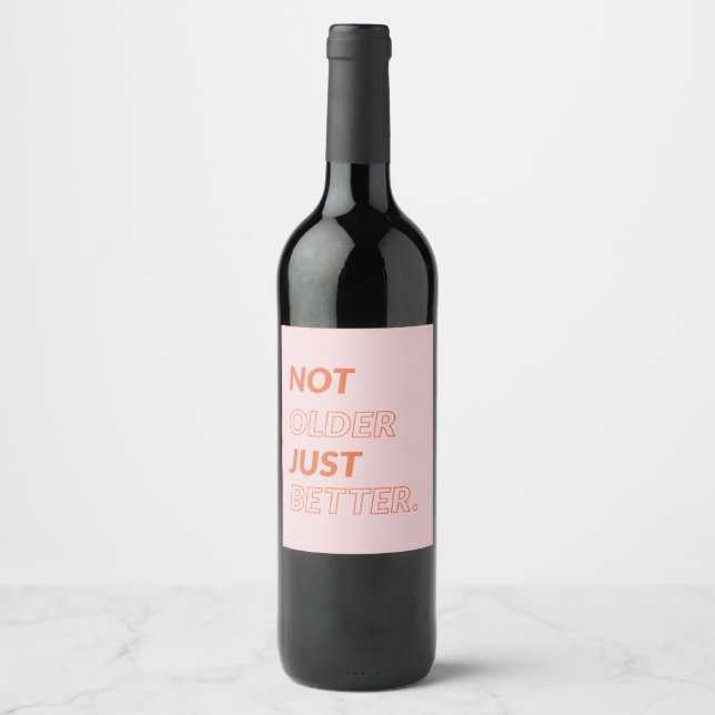 Custom Wine Bottle Label (8.9 cm x 10.2 cm) (Front)
