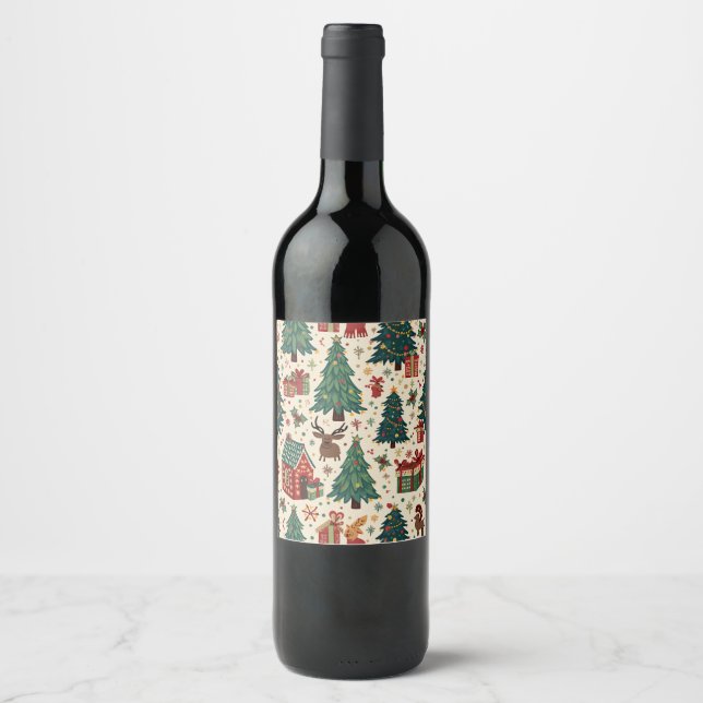 custom wine bottle labels (Edit) (Front)