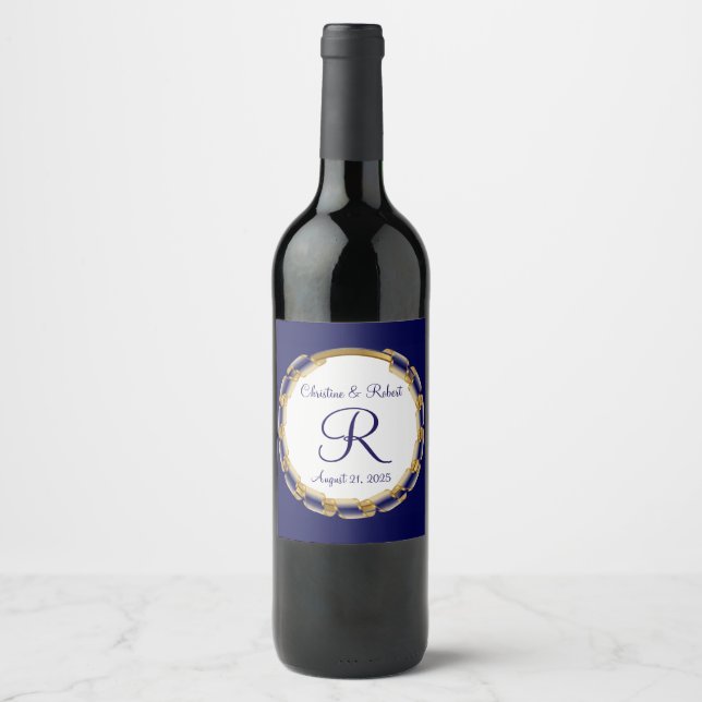 Custom  wine label (Front)
