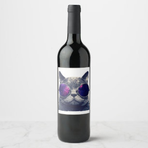Custom Wine (or Sparkling Wine) Bottle Label (4" x