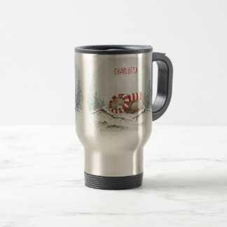 Custom Winter Bear Mug – Sleeping Animal Design