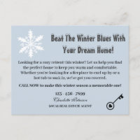 Custom Winter Real Estate Marketing Farming 