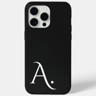 Custom with Initial Name iPhone 15 Pro Max Case