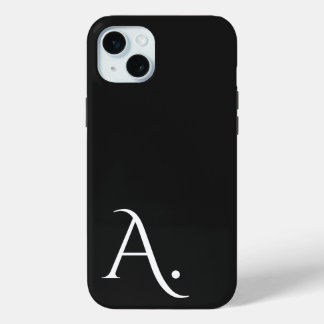 Custom with Initial Name iPhone 15 Mini Case