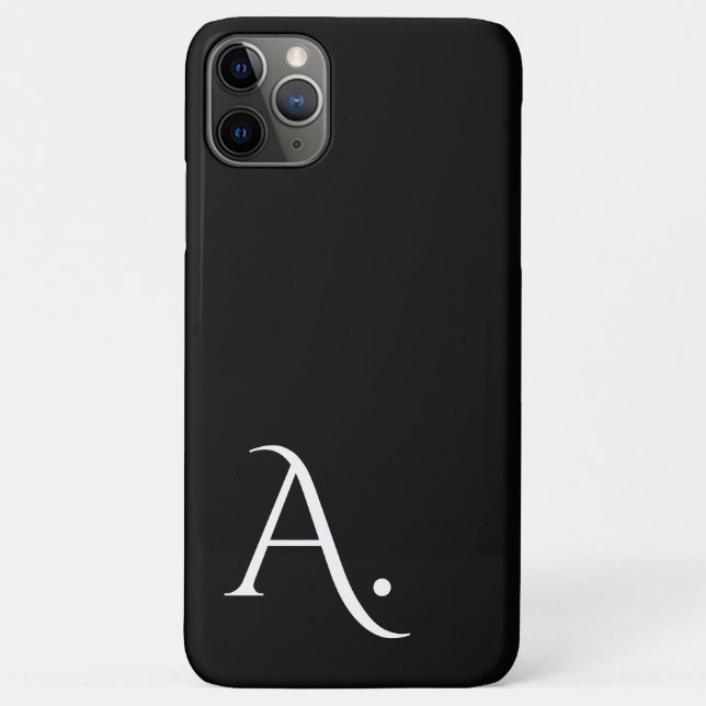 Custom with Initial Name Case-Mate iPhone Case (Back)