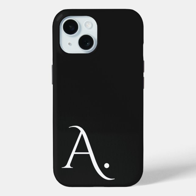 Custom with Initial Name Case-Mate iPhone Case (Back)