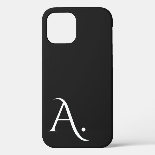 Custom with Initial Name Case-Mate iPhone Case (Back)