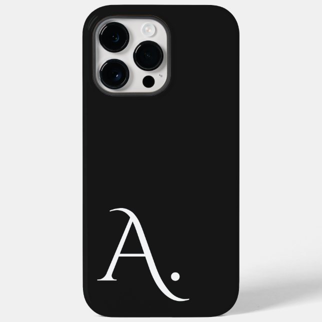 Custom with Initial Name Case-Mate iPhone Case (Back)