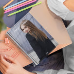 Custom Women Photo l Elegant Clean Weekly Personal Planner<br><div class="desc">Discover elegance in organisation with our 2024 Monogrammed Weekly Planner featuring Women Photo. This planner offers sophistication and personalisation,  providing an organised and refined approach to your weekly plans with space for a personalised photo.</div>