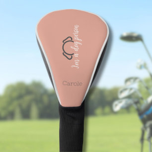 Custom Women Pink Golf Head Cover