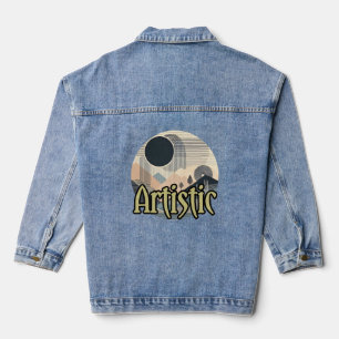 Custom Women's Denim Jacket (Jean Jacket), Denim