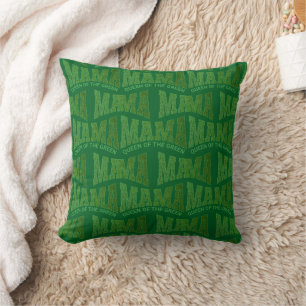 Custom Women's Golf MAMA QUEEN OF THE GREEN  Cushion