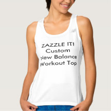 Custom Women's New Balance Workout Top Blank