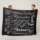 Custom Words Personalised Positive Attributes