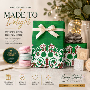 Custom Wrapping Paper Matte Finish Gift-Ready