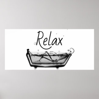 Custom Xray Fish Aquarium Backgrounds Relax Bath P Poster