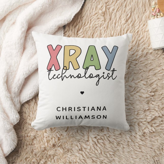 Custom Xray Technologist X-ray Tech Gifts Cushion (Blanket)