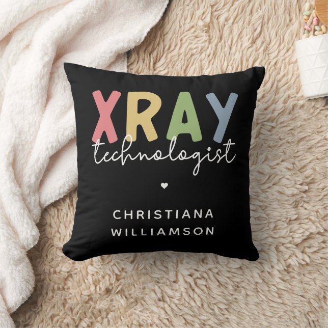 Custom Xray Technologist X-ray Tech Gifts Cushion (Blanket)