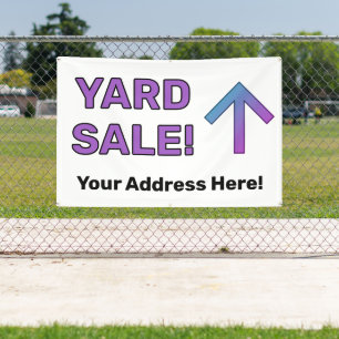 Custom YARD SALE! Banner