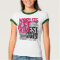 Custom Year Black, Hot Pink Worlds Best Mum Tshirt