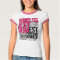 Custom Year Black, Hot Pink Worlds Best Mum Tshirt