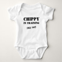 Custom Year "Chippy in Training" Carpenter Tradie