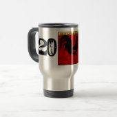 Custom Year of The Rooster 2017 Travel Mug 1 (Front Left)