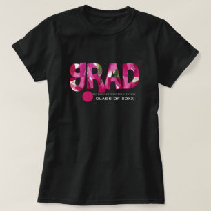 Custom Year & Text Graduation T-Shirts