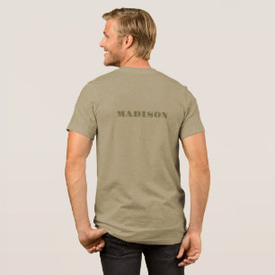 Custom Year, Text & Name Tri-Blend Shirt