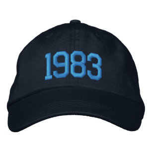 Custom Year Vintage Milestone Birthday Gift Embroidered Hat