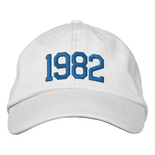 Custom Year Vintage Milestone Birthday Gift Embroidered Hat