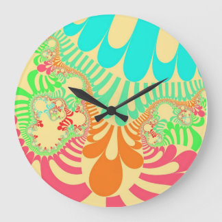 Custom Yellow Rainbow Mod Wall Clock