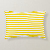 Custom Yellow White Striped Modern Template Trendy