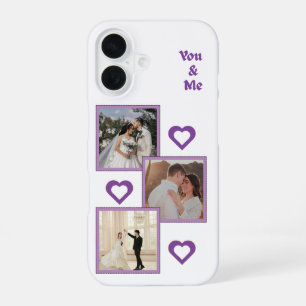 Custom "You & Me" Photo Collage Phone Case
