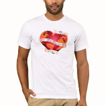 Custom YOU SET MY WORLD ON FIRE Red Earth Ribbon